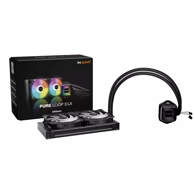 be quiet! PURE LOOP 3 LX prosessorin All-in-One-vesijäähdytys 12 cm musta 1 kpl