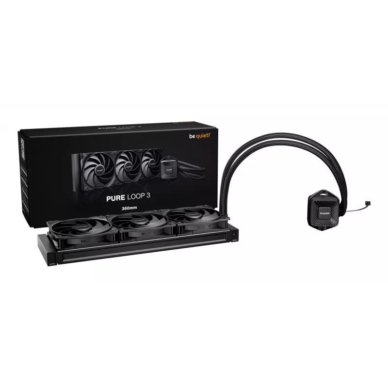 be quiet PURE LOOP 3 prosessorin All-in-One-nestejäähdytin 12 cm musta 1 kpl