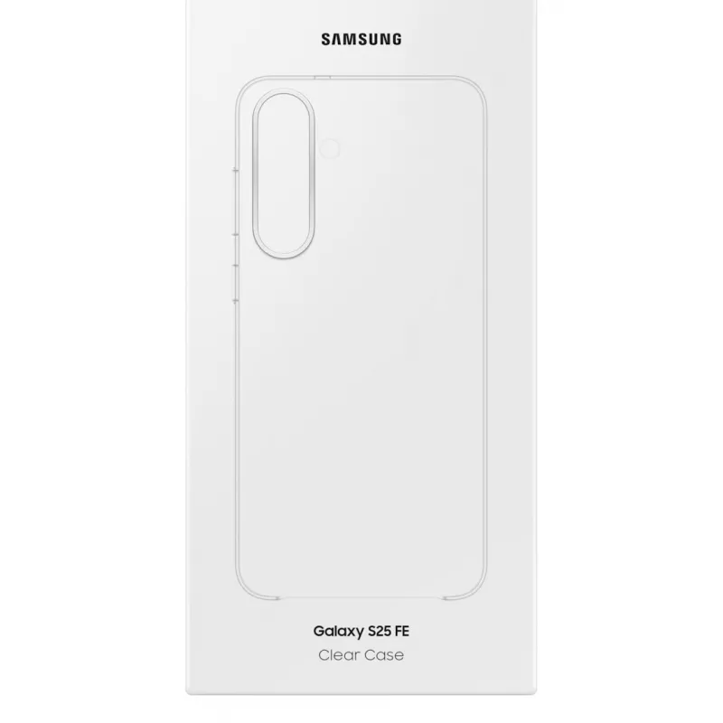 Samsung Clear Case Galaxy S25 FE -suojakotelo, kotelo, Samsung, Galaxy S25 FE, 17 cm (6,7 inch), läpinäkyvä