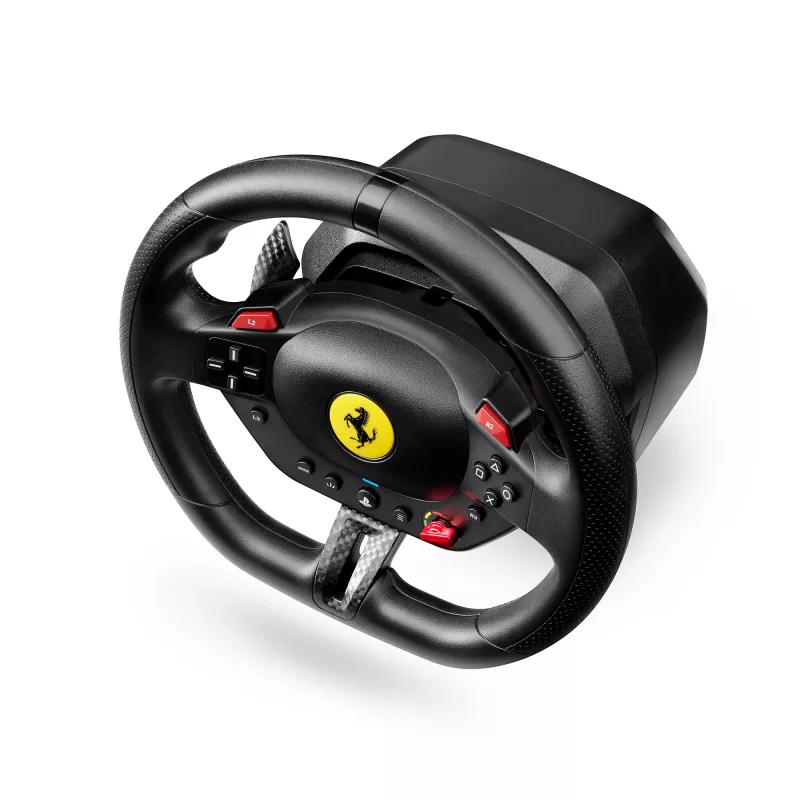 Thrustmaster T98-P FERRARI 296 GTB musta ratti + polkimet PC, PlayStation 4, PlayStation 5