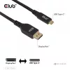 CLUB3D CAC-1563 videokaapeli-adapteri 2 m USB Type-C DisplayPort musta