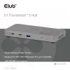 CLUB3D CSV-2563 5-1 Thunderbolt™ 5 -keskitin Triple video 5K60Hz Thunderbolt™ Share -sertifioitu 180 W