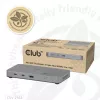 CLUB3D CSV-2563 5-1 Thunderbolt™ 5 -keskitin Triple video 5K60Hz Thunderbolt™ Share -sertifioitu 180 W