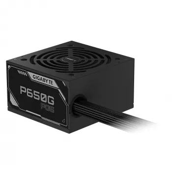 GIGABYTE P650G PCIE 5.1 virtalähde – PCIe 5.1, 80 PLUS Silver, 120mm tuuletin, ATX 3.1 -yhteensopiva, EU-pistoke