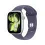 APPLE Watch Series 11 GPS 46mm hopeinen alumiinikotelo lila Nebula-urheilurannekkeella M/L