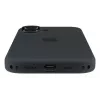 Apple Silicone Case MagSafe-yhteensopiva iPhone 17 musta