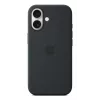 Apple Silicone Case MagSafe-yhteensopiva iPhone 17 musta
