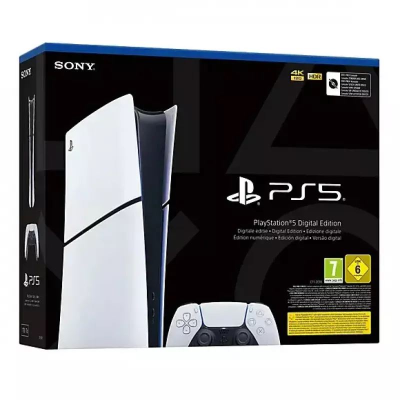 Sony PlayStation 5 (mallisarja - Slim) Digital Edition