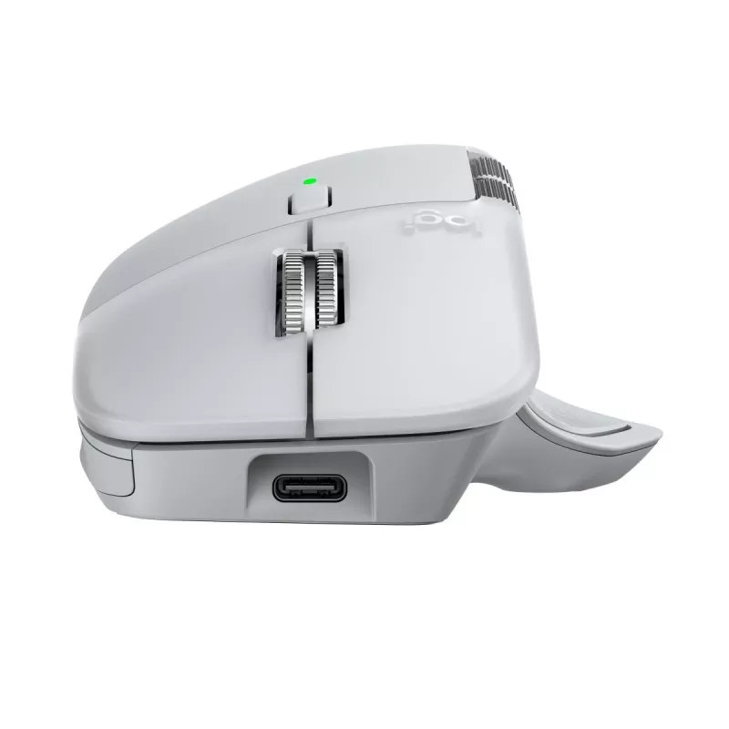 LOGITECH MX Master 4 Mac - langaton hiiri - valkoinen-hopea