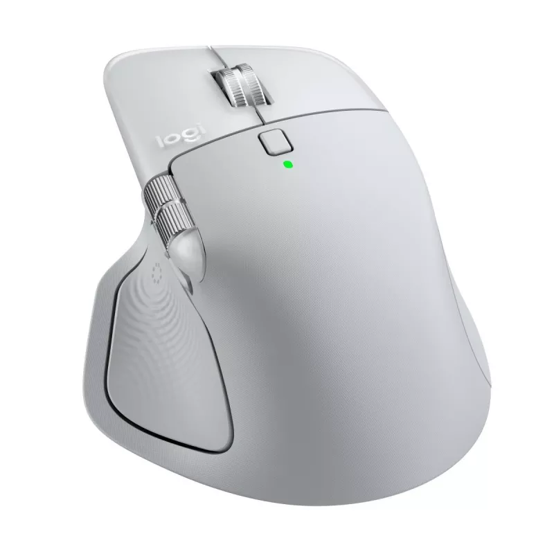 LOGITECH MX Master 4 Mac - langaton hiiri - valkoinen-hopea