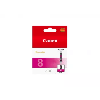 Canon CLI-8M magenta mustepatruuna, magenta, pigmenttimuste, 1 kpl, 565 sivua