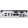 Shuttle Slim PC DH770, S1700, 2x HDMI, 2x DP, 2x 2.5G LAN, 2x COM, 8x USB, 1x 2,5