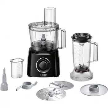 Bosch MCM3201B yleiskone 800 W 2,3 L musta, läpinäkyvä