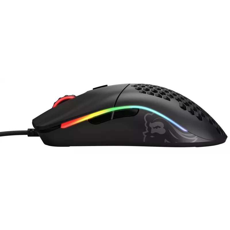 Glorious Gaming Glorious Model O hiiri Regular (musta), oikeakätinen, optinen, USB Type-A, 12000 DPI, musta