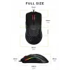 Glorious Gaming Glorious Model O hiiri Regular (musta), oikeakätinen, optinen, USB Type-A, 12000 DPI, musta