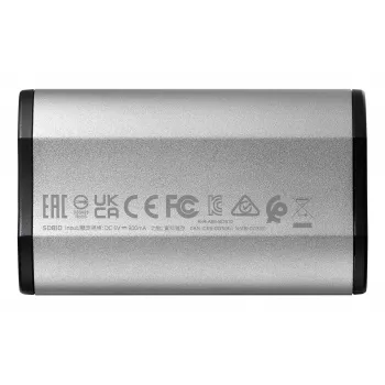 ADATA SD810 1 TB USB Type-C USB 3.2 Gen 2x2 musta, hopea