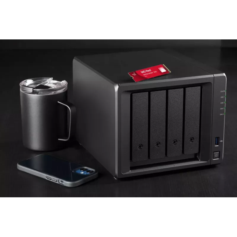WESTERN DIGITAL SSD - WD Red SN700 - 500GB - PCIe Gen3 - M.2 2280