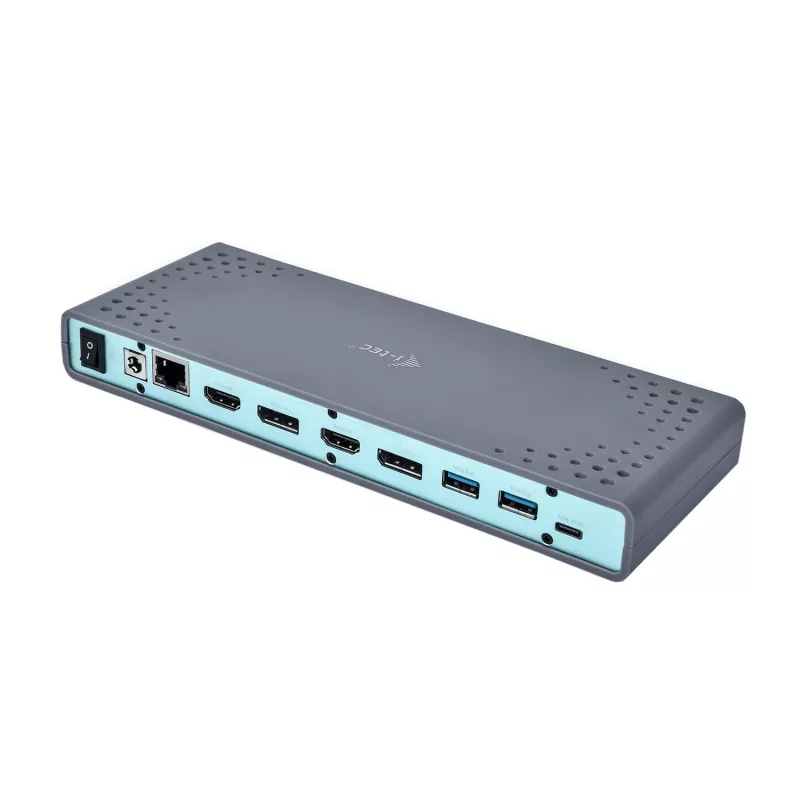 i-tec USB 3.0 / USB-C / Thunderbolt 3 Dual Display -telakointiasema