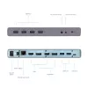 i-tec USB 3.0 / USB-C / Thunderbolt 3 Dual Display -telakointiasema
