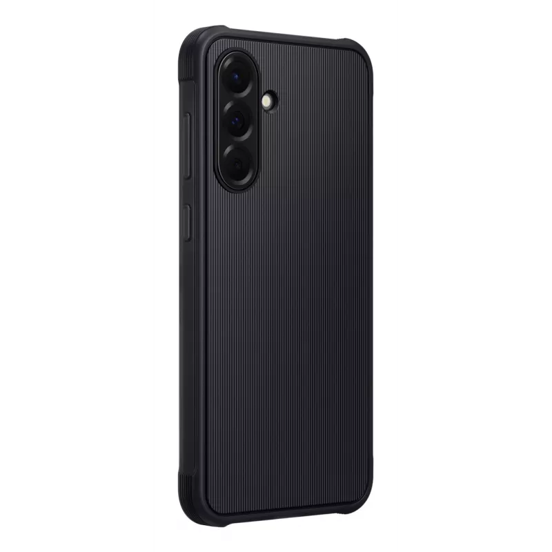 Samsung EF-RA566 Rugged Case -suojakuori Galaxy A56 5G:lle, musta