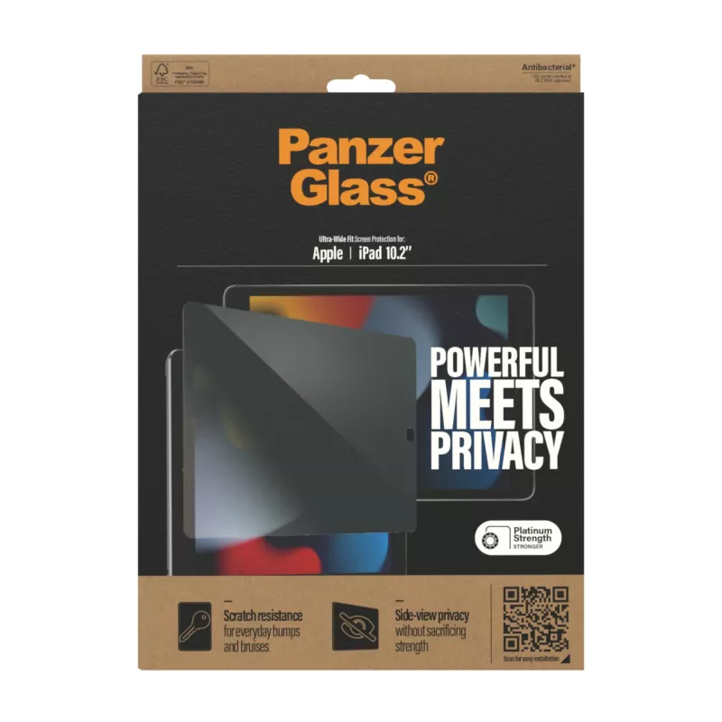 PanzerGlass ® tietosuoja näytönsuojakalvo iPad 10.2″ (2019, 2020-2021)