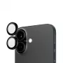 PanzerGlass ® Hoops® kameran linssinsuoja musta iPhone 16 | 16 Plus