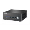 Shuttle Nano PC NT10H5, Intel Core Ultra 5 125H, Intel Arc -grafiikka, 2xHDMI, 2xUSB 4.0 (DP), 2x2,5Gbit LAN, sis. VESA 24/7 jatkuva käyttö