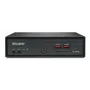 Shuttle Slim AI PC DN11H9 Intel Core Ultra 9 185H, Intel Arc -grafiikka, 2xHDMI, 2x DP, 4x 2,5 Gbit LAN, VESA, 24/7 jatkuva käyttö