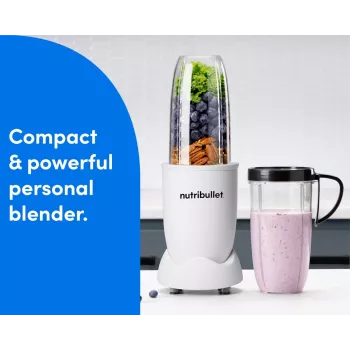 NutriBullet Pro 900 0,9 L sport-tehosekoitin 900 W valkoinen