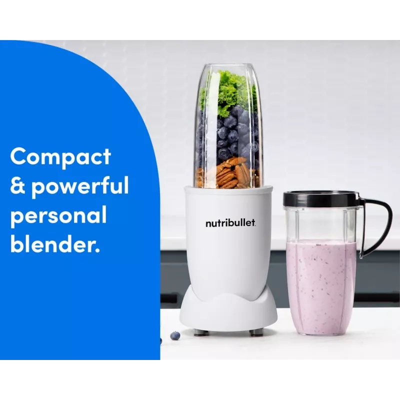 NutriBullet Pro 900 0,9 L sport-tehosekoitin 900 W valkoinen