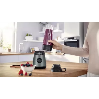 Bosch VitaPower MMB2111S tehosekoitin 0,6 l pöytätehosekoitin 450 W hopea