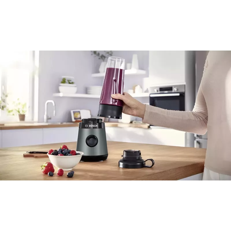 Bosch VitaPower MMB2111S tehosekoitin 0,6 l pöytätehosekoitin 450 W hopea