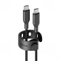 PanzerGlass empower™ by ® Racing 60W USB-C-USB-C-kaapeli | USB 2.0 | 1,2 m | Space Black