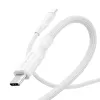 PanzerGlass empower™ by ® Racing 60W USB-C-USB-C-kaapeli | USB 2.0 | 2 m | hopeanvalkoinen