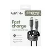 PanzerGlass empower™ by ® Racing 240W USB-C-USB-C-kaapeli | USB 2.0 | 1,2 m | Space Black
