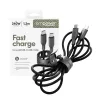 PanzerGlass empower™ by ® Racing 240W USB-C-USB-C-kaapeli | USB 2.0 | 1,2 m | Space Black