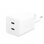 PanzerGlass empower™ by ® Turbo 45W laturi sis. 2 x USB-C | EU-pistoke | Silver White