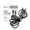 PanzerGlass empower™ by ® Racing 240W USB-C-USB-C-kaapeli | USB 2.0 | 2M | Space Black