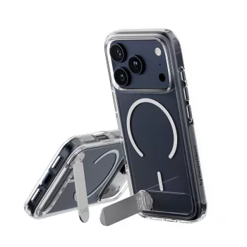 PanzerGlass CARE™ by ® kotelo läpinäkyvä telineellä & MagSafe iPhone 17 Pro