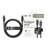 PanzerGlass empower™ by ® Racing 60W USB-C–USB-C-kaapeli | USB 2.0 | 2M | Space Black