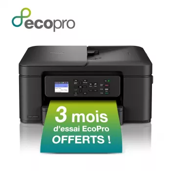 Broder 3-in-1 kompakti WLAN-mustesuihkutulostin DCP-J1360DW, mustesuihku, värillinen tulostus, 1200 x 6000 DPI, värillinen kopiointi, A4, musta