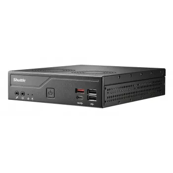 Tietokone Shuttle Barebone ohut DH810 Intel SO-DDR5 musta DH810 SHUTTLE