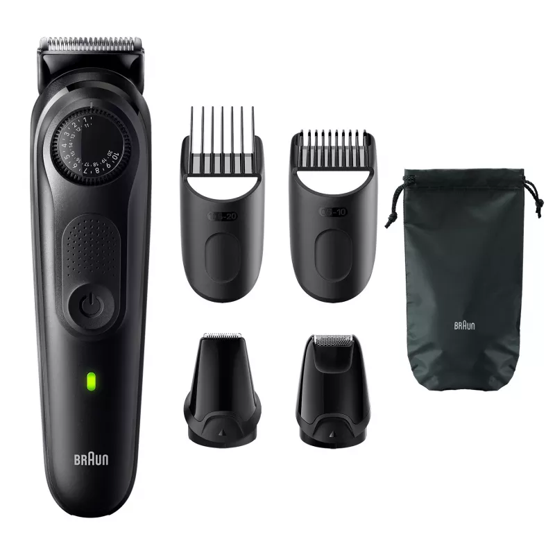 Braun BeardTrimmer 5 BT5430 parranajokone akku 40 2 cm märkä & kuiva musta
