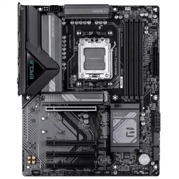GIGABYTE B840 EAGLE WIFI6E emolevy - AMD Ryzen 9000 CPU:t, 8+2+2 vaiheen VRM, jopa 8200MHz DDR5(O.C), 2xPCIe 4.0 + 1xPCIe 3.0 M.2, Wi-Fi 6E, 2.5GbE LAN, USB 3.2 Gen 2