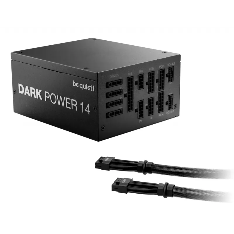 be quiet! Dark Power 14 1200 W - 80 Plus Titanium virtalähde 20+4 pin ATX ATX musta