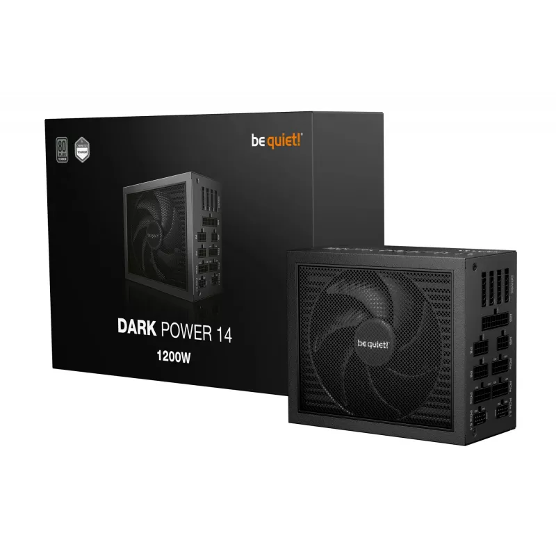 be quiet! Dark Power 14 1200 W - 80 Plus Titanium virtalähde 20+4 pin ATX ATX musta