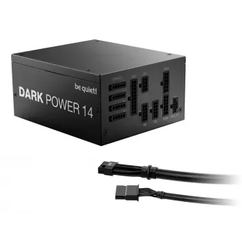 be quiet! Dark Power 14 1000 W - 80 Plus Titanium virtalähde 20+4 pin ATX ATX musta