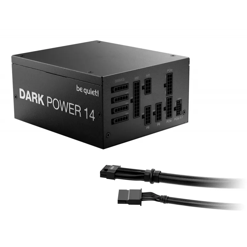 be quiet! Dark Power 14 850 W - 80 Plus Titanium virtalähde 20+4 pin ATX ATX musta