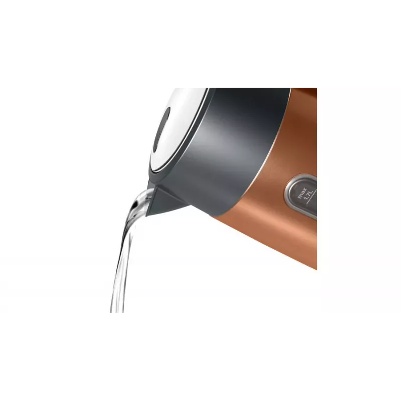 Bosch TWK4P439 sähköinen vedenkeitin 1,7 L 2400 W musta, kulta