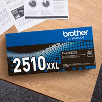 Värikasetti Brother TN2510XXL XXL musta, 3 000 sivua, 1 kpl